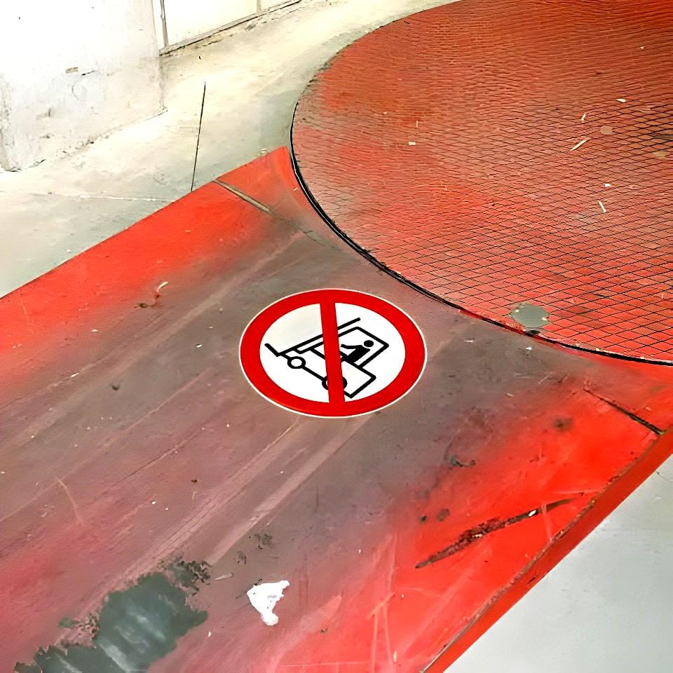 Oznakowanie podłogowe- Użyj nakrycia głowy,30cm - BY 369A0/3 - obrazek 3