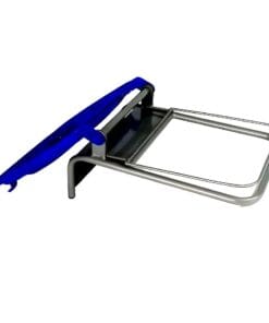 Alternative view of Uchwyt na worek z plastikowym wiekiem niebieski - PLN 7311