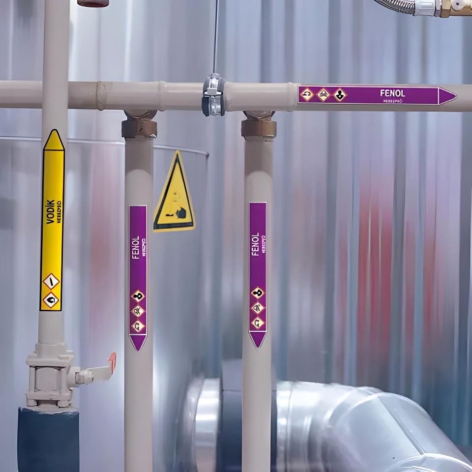 Oznaczenie rur, olej - PZ 008088 - obrazek 6