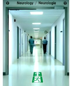 Alternative view of Oznakowanie podłogowe - Wyjście awaryjne - 90.4969