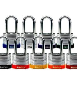 Alternative view of Kłódka stalowa z oczkiem 38mm - BY C6C10