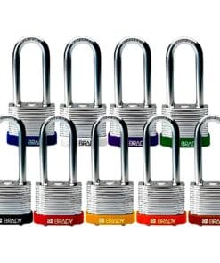 Alternative view of Kłódka stalowa z oczkiem 50mm - BY C6C18