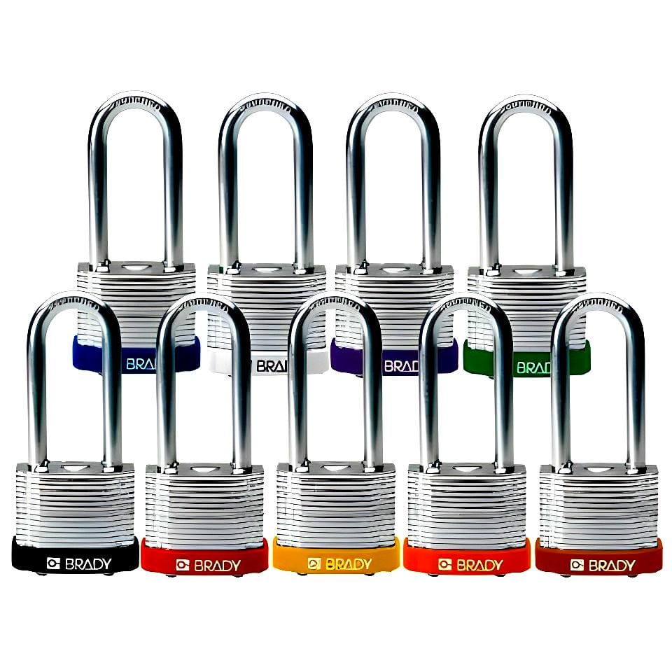 Kłódka stalowa 51mm - BY C6C1E - obrazek 2