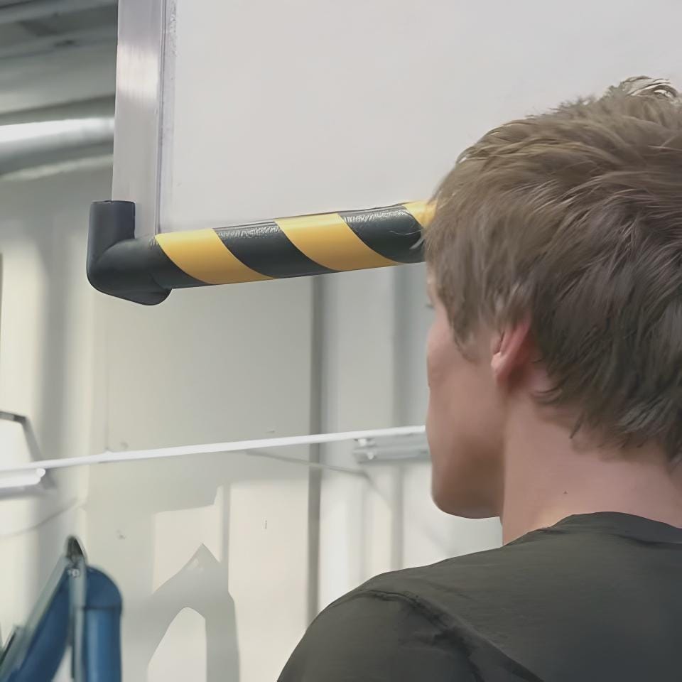 Ostrzegawczy i ochronny profil 11 (odblaskowy czerwony/biały - DP 16010 - obrazek 2