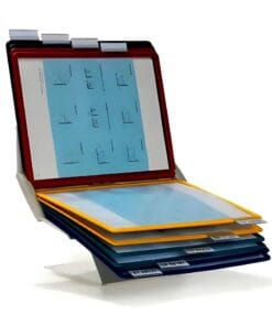 Alternative view of Plastikowa ramka na dokumenty A4 - DU 5606/ZE