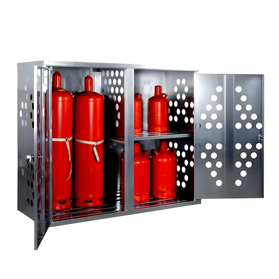 Szafa do magazynowania na zewnątrz małych butli gazowych - C27-3211-B - obrazek 3