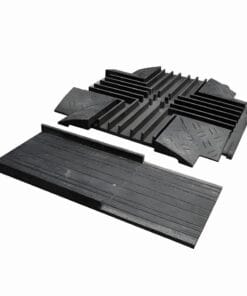 Alternative view of Most kablowy skrzyżowanie, żółty - DP PKMKZ