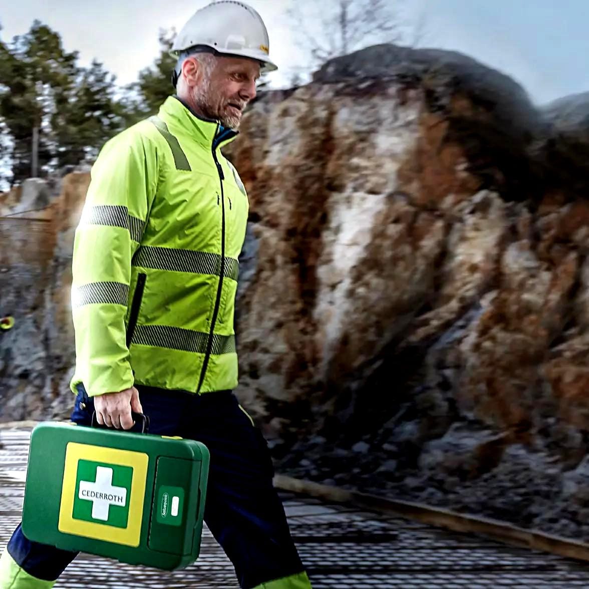 Apteczka pierwszej pomocy z dozownikiem plastrów Cederroth - CD 390103 - obrazek 7