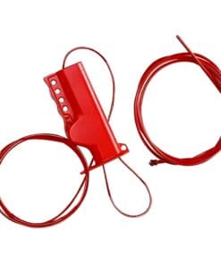 Alternative view of Uniwersalna linka blokująca do zaworów - kabel metalowy, 2,4 - BY 0C6FF