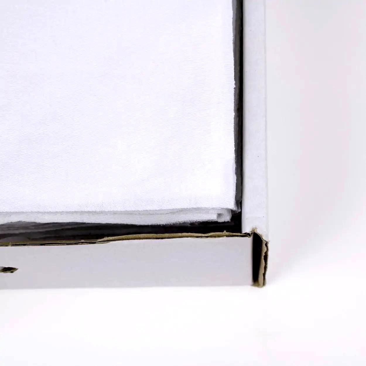 Delikatna bawełniana ścierka RETEXT PROFI, biała - HC 240 - obrazek 3