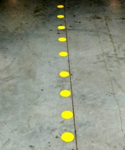 Alternative view of XP 150 - Bardzo wytrzymałe oznakowanie - kółko, żółte, Ø 8,8 cm - BY 197D3