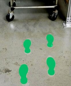 Alternative view of XP 150 - Bardzo wytrzymałe oznakowanie - stopy, zielone - BY 197D7