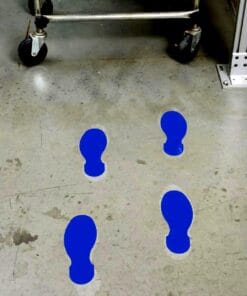 Alternative view of XP 150 - Bardzo wytrzymałe oznakowanie - stopy, niebieskie - BY 197D8