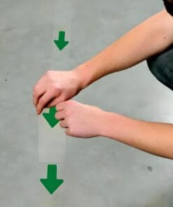 Alternative view of XP 150 - Bardzo wytrzymałe strzałki na taśmie, zielone - BY 1984F