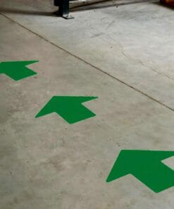 Alternative view of XP 150 - Bardzo wytrzymałe oznakowanie - strzałka, zielona, 10cm - BY 197E9