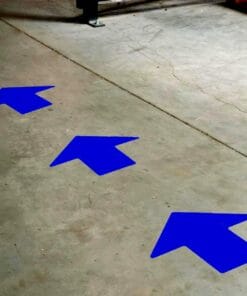 Alternative view of XP 150 - Bardzo wytrzymałe oznakowanie - strzałka, niebieska, 10cm - BY 197EA