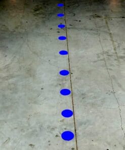 Alternative view of XP 150 - Bardzo wytrzymałe oznakowanie - kółko, niebieskie, Ø 8,8 cm - BY 197D2