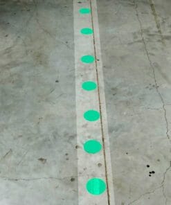 Alternative view of XP 150 - Oznakowanie podłogowe, punktowe - zielone - BY 19848