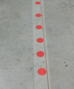 Alternative view of XP 150 - Oznakowanie podłogowe, punktowe - czerwone - BY 19849