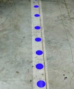 Alternative view of XP 150 - Oznakowanie podłogowe, punktowe - niebieskie - BY 1984C