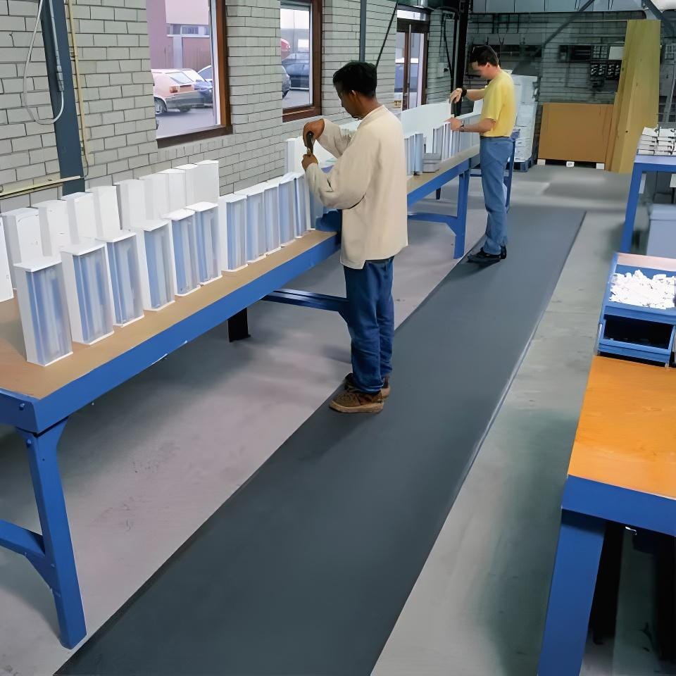 Mata piankowa antyzmęczeniowa, powierzchnia lekko wyprofilowana (91cm x 18,3m) - PR 19B/33CE - obrazek 2