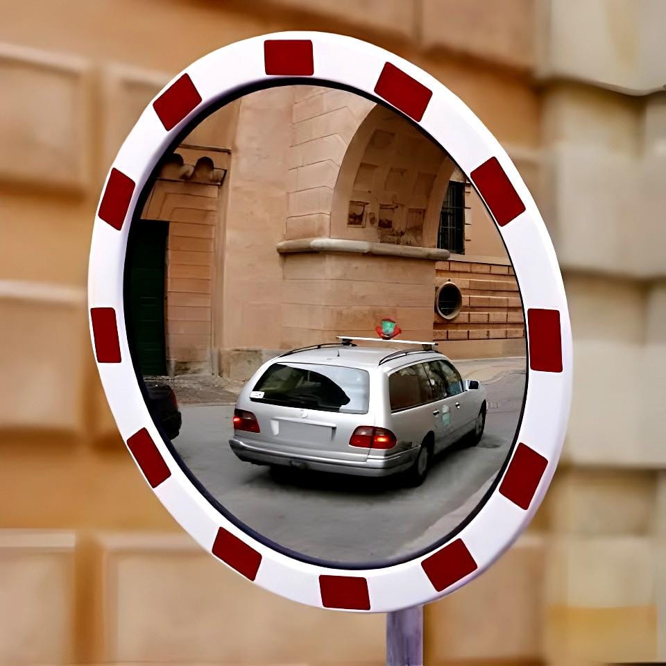 Zewnętrzne lustro drogowe - akrylowe - DP DZA80 - obrazek 2