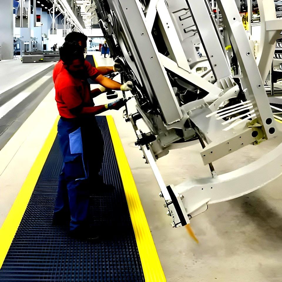 Mata przemysłowa bąbelkowa laminowana (122cm x 21,9m) - PR 30E/08SE - obrazek 2