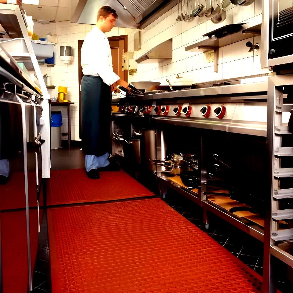 Mata antyzmęczeniowa uniwersalna SANITOP, z otworami (91x152cm) - PR 232/01CV - obrazek 4